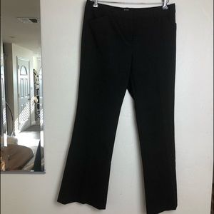 Women’s classic work trousers/pants dark gray S/10